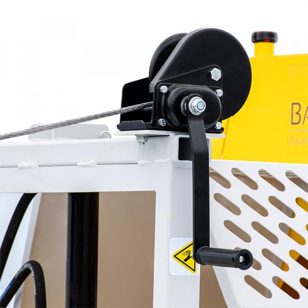 BAMATO 30 tonne automatic firewood processor WPO-500 with joystick control and conveyor belt